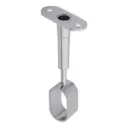 [0683552023] Oval wardrobe rail centre support, height-adjustable 