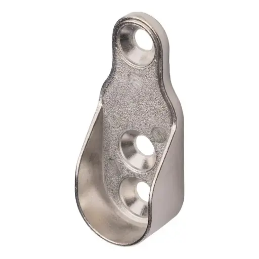 Cupboard rail support, oval 