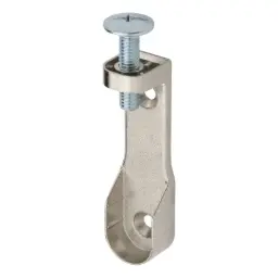 Cupboard rail support, oval 