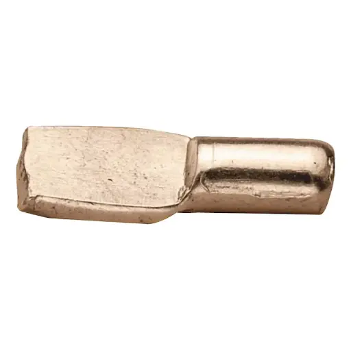 Spoon-shaped shelf support 